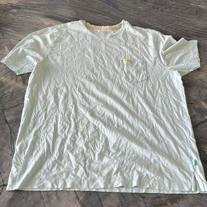 Tommy Bahamas | Light Green T-Shirt with Pocket | Gently Used
